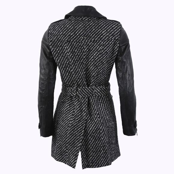 ❤️Burberry London Wool Tweed Pattern Coat❤️ - Picture 2 of 2
